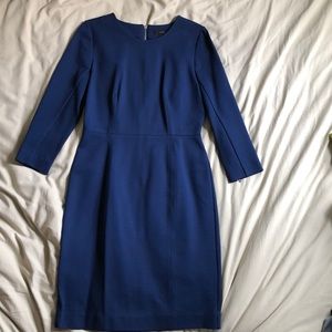 J. crew 3/4 sleeve dress